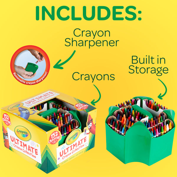 Ultimate Crayon Collection, 152-Crayon Set